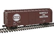 Walthers HO Scale 40 PS 1 Boxcar Norfolk Western NW Hamburger Logo 53522