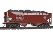 Kadee HO Scale 50 Ton AAR Offset 2 Bay Open Hopper New York Central NYC 867336