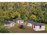 Walthers Cornerstone HO Scale Building Structure Hi Way Inn Motel Extra Cabins