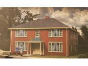 Walthers Cornerstone HO Scale Building Structure Kit 4 Unit Apartment Building