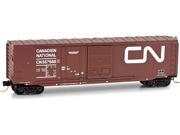 Micro Trains MTL N Scale 50ft Box Car Canadian National CN Noodle Logo 557688