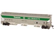 Intermountain HO Scale PS 4750 Covered Hopper Dawson Soy Products Gray Green