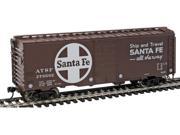 Walthers HO Scale 40 PS 1 Boxcar Santa Fe ATSF 276502 Circle Cross Logo