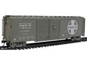 Walthers Proto HO Scale 50 AAR DD Boxcar Santa Fe ATSF Barber S2 Trucks 4167