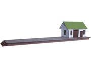 Micro Trains MTL N Scale Rural Depot Train Station Model Railroad Building Kit