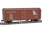 Walthers HO Scale 40 AAR 1944 Boxcar Chesapeake Ohio C O Progress Logo 14020