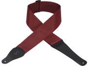 Levy s M8P3 BRG 3 Polypropylene Guitar Bass Strap Burgundy