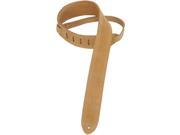 Levy s MS12 SND 2 Suede Leather Guitar Bass Strap Sand