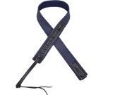 Levy s MT8T BLU 2 Distressed Tarred Cotton Guitar Bass Strap Blue