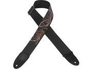 Levy s MSSC8C 001 2 Cotton Guitar Bass Strap Christian Souled Out