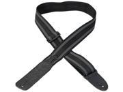 Levy s M8R 005 Black 2 Polypropylene Guitar Bass Strap Stitched Sun Frog