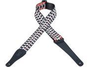 Levy s MPD2 035 2 Polyester Guitar Bass Strap Sonic Art Shoe Laces