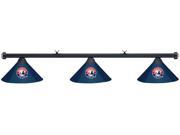 MLB Montreal Expos Blue Metal Shade Black Bar Billiard Pool Table Light