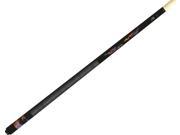 McDermott Lucky L64 Dueling Dragons Fire Ice Black Red Blue Pool Billiard Cue