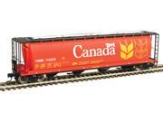 Walthers HO Scale 59 Cylindrical Hopper Canada CNWX Wheat Sheaf 110252