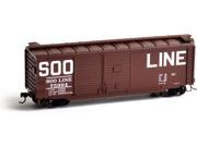 Athearn HO Scale 40 Double Door Box Car SOO Line Large Bock Lettering 75994