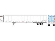Athearn HO Scale 53ft Duraplate Truck Intermodal Trailer Roadway 252178