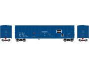 Athearn N Scale 50ft NACC Box Car Uniroyal NIRX Blue White Black 42581