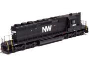 Athearn HO Scale EMD SD40 2 Diesel Locomotive Norfolk Western NW High Hood 1635