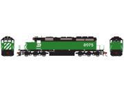 Athearn HO Scale EMD SD40 2 Locomotive DCC Sound Burlington Northern BN 8075