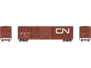 Athearn HO Scale 50ft FMC Combo Door Box Car Canadian National CN 553742