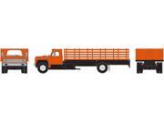 UPC 797534259980 product image for Athearn HO Scale Ford F-850 Stakebed Work/Farm Truck/Vehicle (Orange) | upcitemdb.com