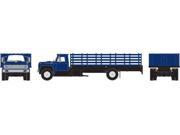 UPC 797534259959 product image for Athearn HO Scale Ford F-850 Stakebed Work/Farm Truck/Vehicle (Blue) | upcitemdb.com