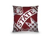 MISSISSIPPI STATE BULLDOGS DECORATIVE PILLOW