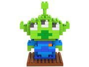 LOZ 9129 120Pcs Micro Blocks Toy Story Little Green Men Alien