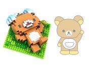 LOZ 9434 Block Diamond Building Blocks Action Figure 3D Bricks Toy Leisure Bear