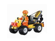 Jie Star 21005 City construction team Building blocks Forklift engineering toys gifts for boy ABS Plastic bricks