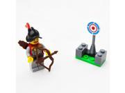 Enlighten 1002 Firing Range Castle Knight Minifigure Building Block Set Educational Toy