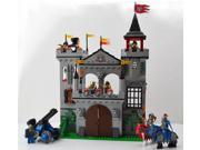 Enlighten 1021 Medieval Lion Castle Knight Carriage Building Blocks Toy for Children 568Pcs