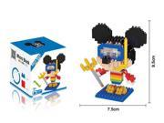 BOYU 8165A Mickey Mouse 260Pcs Building Blocks DIY 3D Bricks Toy