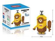 LinkGo 68144 Minions Series 671 PCS Building Bricks Blocks 3D DIY Figures Toys