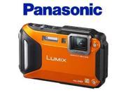 Panasonic Lumix DMCTS5D Orange Waterproof Digital Camera