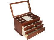 Wood Jewelry Box Case SI 1821B