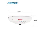 ANNKE Q1 1280H AHD Security Camera with 360 Degrees Panoramic Range Give You Real Time Monitoring without Blind Spots and Dead Corner
