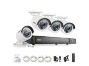 ANNKE 1080P POE Security Camera System Kit w 8CH NVR and 4x 1080P Night Vision Cameras Compatible with Hikvision Onvif IP Camera 1 Manufacturer of CCTV No