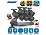Sannce Security Camera System with 24CH 1080N DVR combine and 8*800TVL Surveillance cameras 1TB HDD
