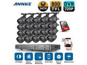 Sannce Security Camera System with 24CH 1080N DVR combine and 20*800TVL Surveillance cameras 3TB HDD