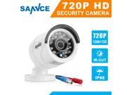 SANNCE 1280TVL 720P Outdoor Fixed Security Camera with IP66 Weatherproof 85ft Superior Night Vision only work perfectly in combination with 720P or above reso