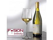 Fusion Infinity Chardonnay Chablis Wine Glasses Set of 4