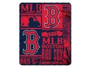 Boston Red Sox 50x60 Fleece Blanket Strength Design