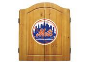 New York Mets MLB Dart Board w Cabinet
