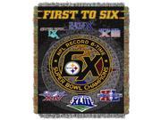 Steelers Commemorative 48x60 Tapestry Throw