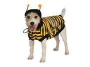 Bumble Bee Pet Costume Size Medium