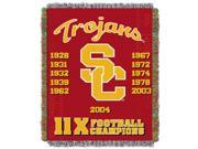USC College Commemorative 48x60 Tapestry Throw