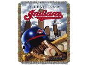 Indians Home Field Advantage 48x60 Tapestry Throw
