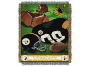 Steelers Vintage 48x60 Tapestry Throw